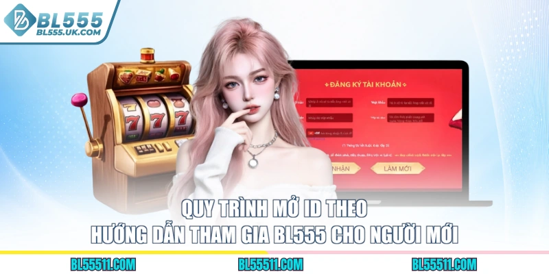 Quy trình mở ID theo hướng dẫn tham gia BL555 cho người mới